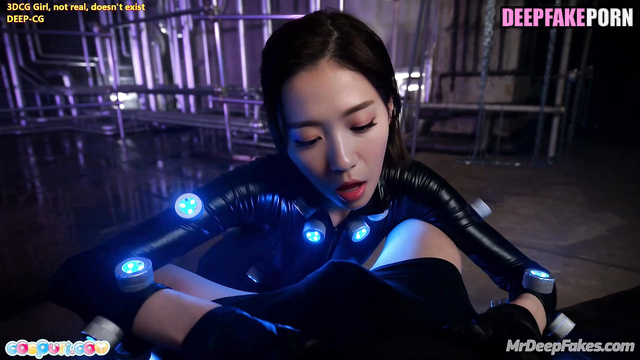 Cool deep throat in a luminous sexy suit / 배유빈 오마이걸 Binnie adult tape