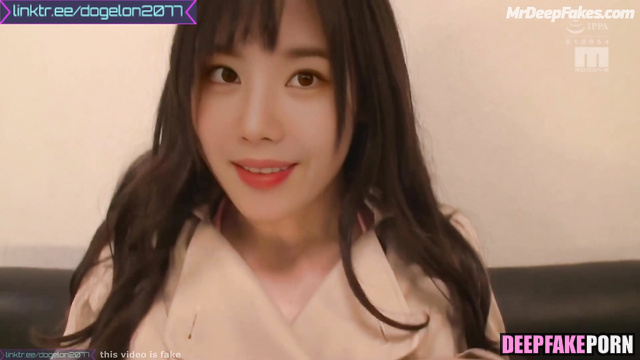 Under her coat is bikini only - Eunbi (アイズワン ディープフェイクビデオ) real fake