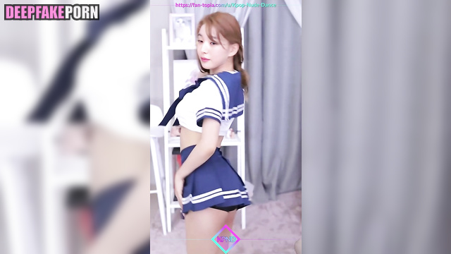 Funny dance for her bestie (Wonyoung solo deepfake video) アイヴ 本物の偽物 [PREMIUM]