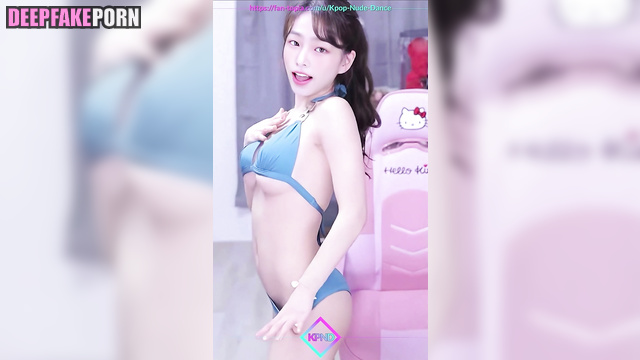 (ニュージーンズ セックスシーン) Minji had to dance for money / solo real fake [PREMIUM]