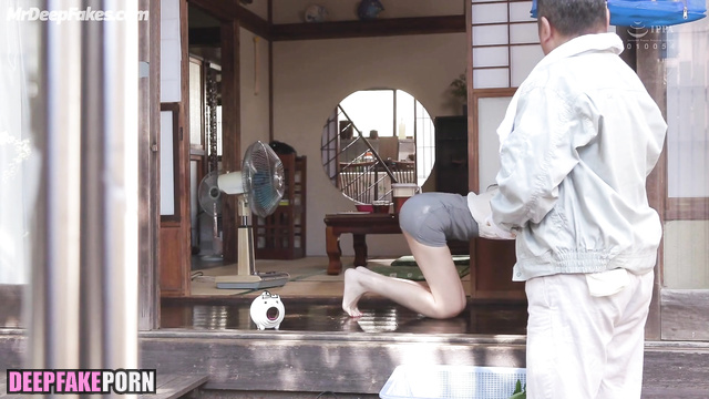 Dirty Nao Kosaka (小坂 菜緒 日向坂46) wanna fuck asian worker - real fake