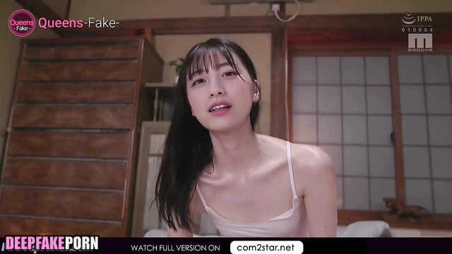 橋本 環奈 ディープフェイクビデオ ai Kanna Hashimoto skillfully serving your cock