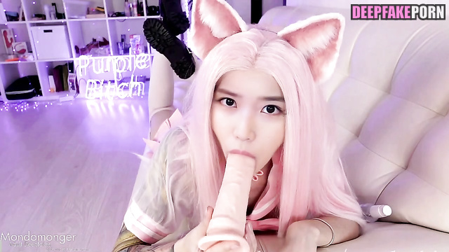 Anime fan IU / 아이유 섹스 테이프 / fucks with boy and dildo - sex scenes [PREMIUM]