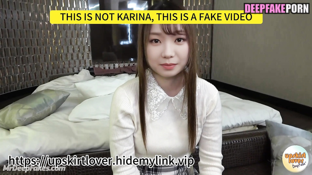 She loves sucking two cock at the same time [카리나 에스파] Karina face swap