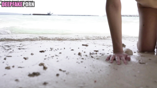 Naked korean babe waiting for you on the island (Minju) アイズワン 本物の偽物 [PREMIUM]