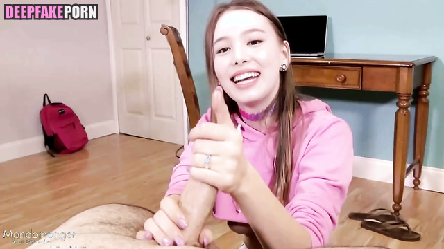 Shy korean babe making her first handjob / トゥワイス ディープフェイクビデオ Nayeon [PREMIUM]