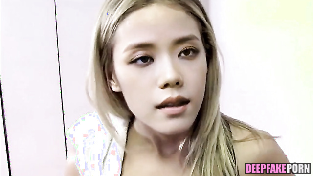 Sporty blonde made a blowjob after hard workout, Jisoo fakeapp 지수 블랙핑크 [PREMIUM]