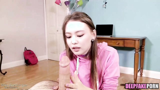 Pretty student Jennie sucking cock after lessons 제니 블랙핑크 pov face swap [PREMIUM]