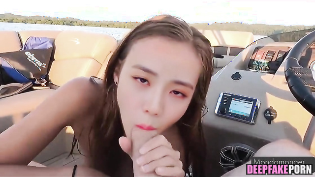 Sunset is the best time for a blowjob (지수 블랙핑크) Josoo pov ai scenes - [PREMIUM]