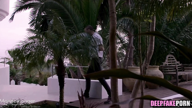 Asian beauty kissing handsome black guy (トゥワイス セックステープ) Sana real fake [PREMIUM]