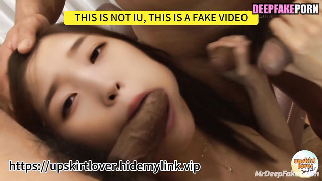 아이유 딥페이크 영상 IU was fucked by pack of strangers - gangbang ai scenes