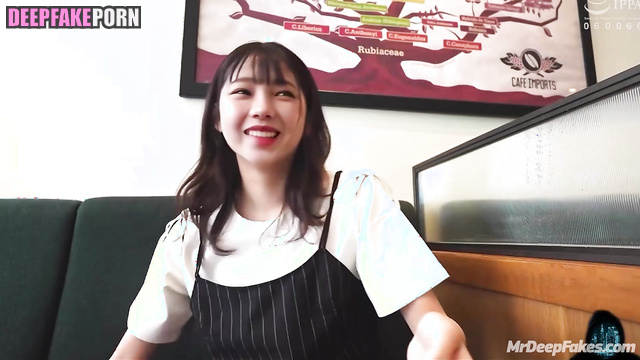 Stranger treated her with bubble tea and fucked, fake Karina 카리나 에스파