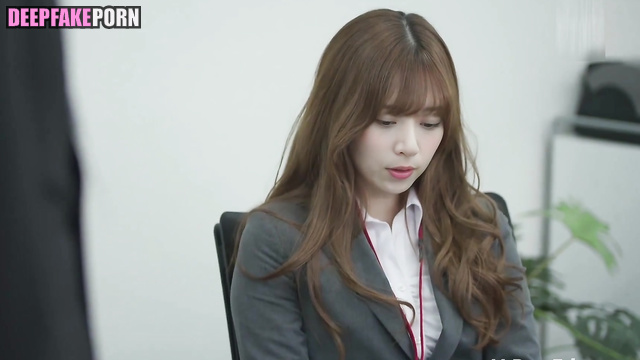 Boss wants to fuck her after work (橋本 奈々未 乃木坂46) Nanami Hashimoto A.I.