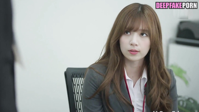 Boss wants to fuck her after work (橋本 奈々未 乃木坂46) Nanami Hashimoto A.I.