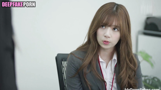 Boss wants to fuck her after work (橋本 奈々未 乃木坂46) Nanami Hashimoto A.I.