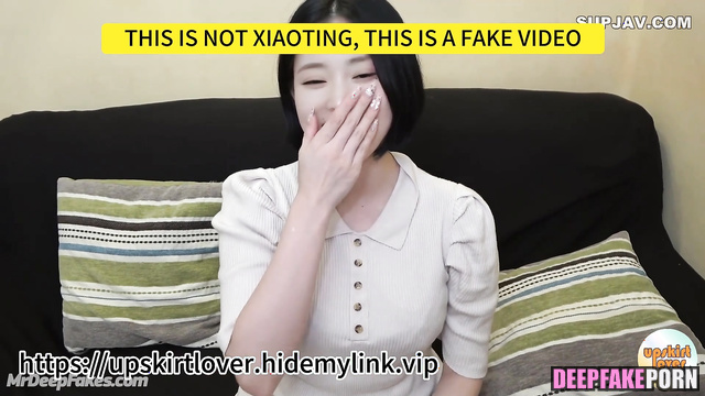 ケプラー ディープフェイクビデオ fake Xiaoting wanna be your first