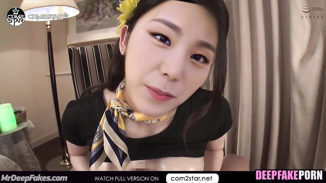 (예지 있지) Yeji is always happy to give you a titsjob / pov deepfake video