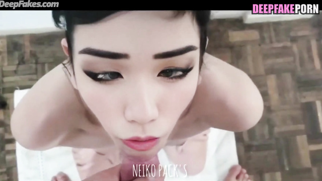 Horny youtube star Emiru loves to give an oral pleasure - pov A.I.