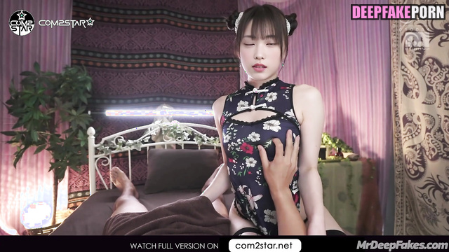 Haerin ニュージーンズ seduces her lover in traditional Korean 韓国語 style NewJeans