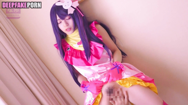 Nogizaka46 日本人 Japanese girl Saito Asuka 齋藤 飛鳥 plays in sexy costume