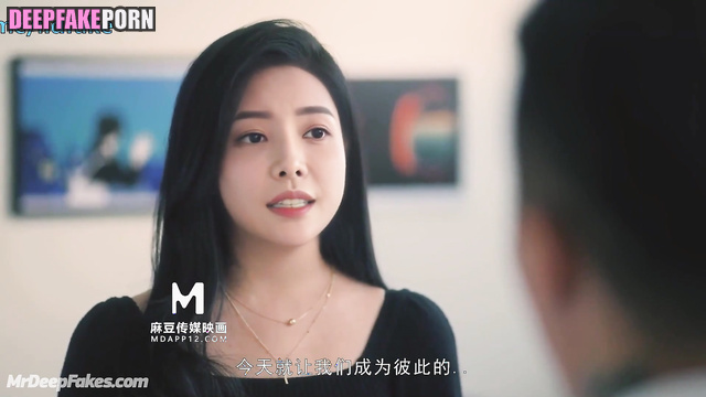 Look at their hot foreplay / Kelly Yu Wenwen face swap / 于文文 智能換臉