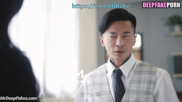 Look at their hot foreplay / Kelly Yu Wenwen face swap / 于文文 智能換臉