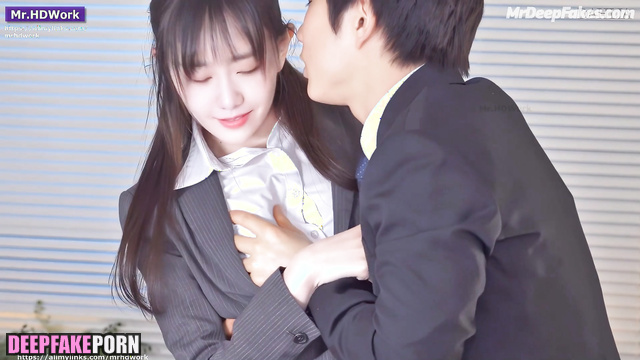 Office is such a nice place to creampie Yoona adult 少女時代 SNSD アダルト