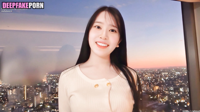 Sex holiday in a hotel with a nice view / Minju face swap アイズワン セックスシーン