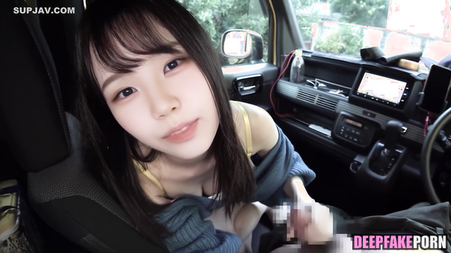 Young slut making handjob to truck driver (우정잉 섹스 장면), ai nanajam777