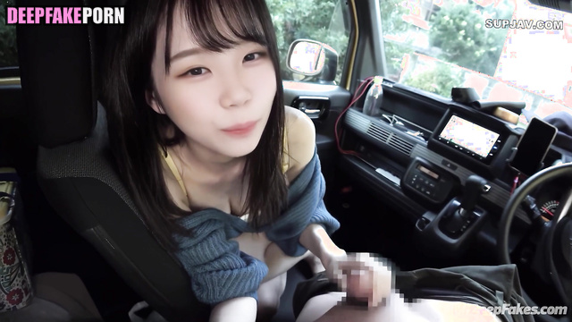 Young slut making handjob to truck driver (우정잉 섹스 장면), ai nanajam777