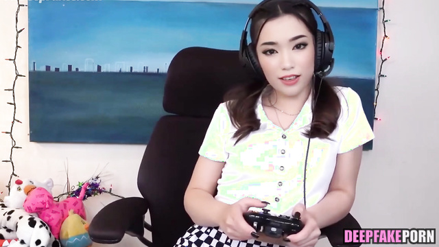 Lustful Emiru wants to be fucked during console playing - fakeapp