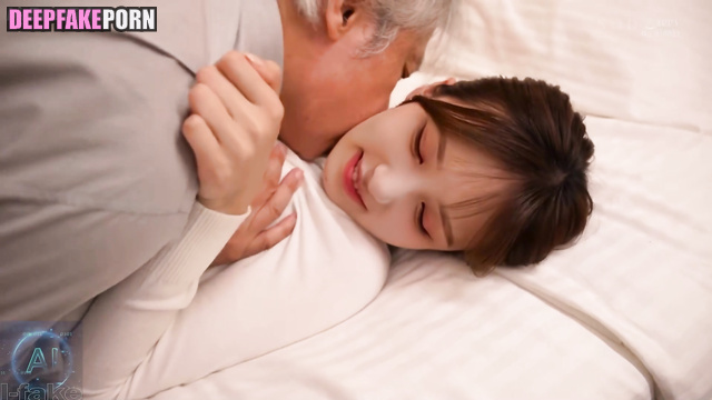 Dirty fuck with friend her grandfather (Gaeul real fake) アイヴ セックステープ