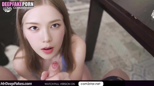 Beauty Karina (카리나 에스파) sucked your dick because you were a good boy, ai