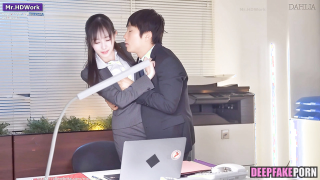 Pussy creampie after hard day in office, Sana deepfake video トゥワイス 本物の偽物