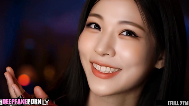 Whore in leather gloves sucking a cock energy, Chaeyoung ai トゥワイス 本物の偽物