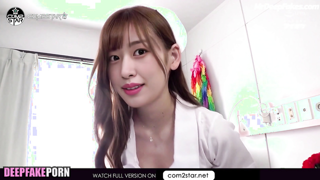 Sexy idol Yujin is nurse who loves to seduce patients アイヴ IVE セクシーアイドル