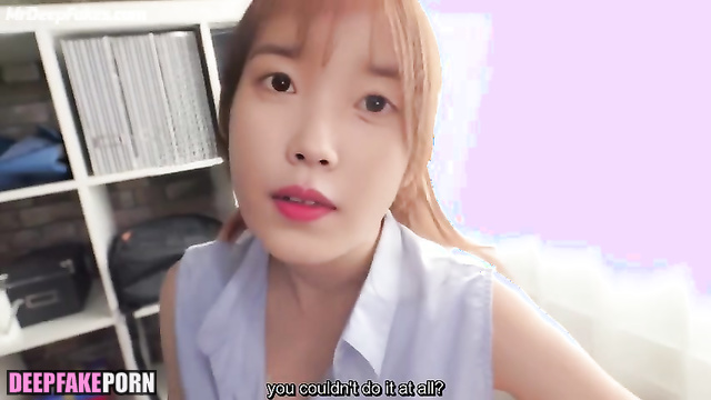 Slutty nurse IU [아이유 섹스 테이프] needs to fuck you in the hospital, real fake