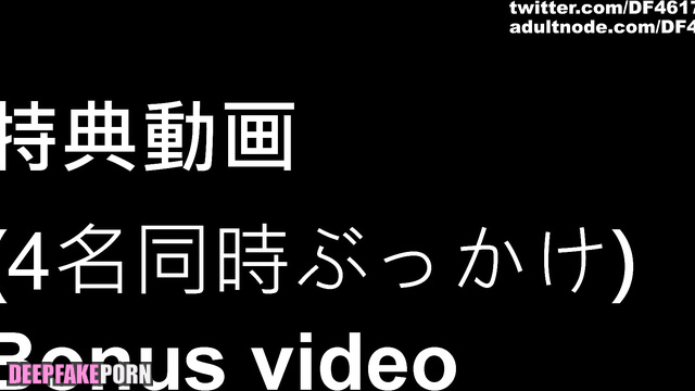Cute Saito Asuka [Nogizaka46] - AI bukkake compilation //  齋藤 飛鳥 乃木坂46 ディープフェイク エロ [PREMIUM]