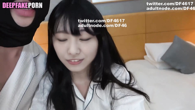 Japanese cutie Aimi enjoys sucking cock in a hotel suite / フェラ 愛美 ディープフェイク エロ [PREMIUM]