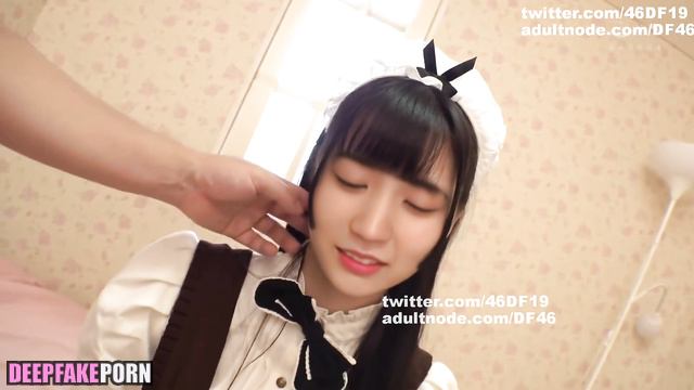 Japanese star Kaki Haruka - fake celebrity porn = 賀喜 遥香 乃木坂46 ディープフェイク エロ [PREMIUM]