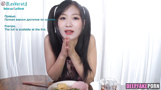 DeepFake Sujeong (Lovelyz) talks to man = 수정 러블리즈 딥페이크