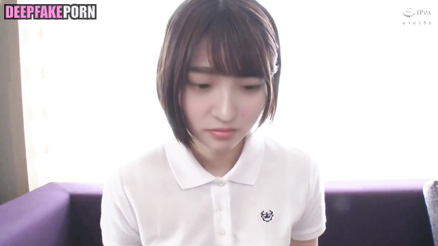 Endo Sakura Nogizaka46 making a blowjob and having sex (遠藤 さくら 乃木坂46 フェラ 性別) [PREMIUM]