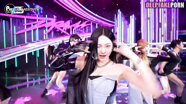 케이팝 K-pop idols of 에스파 aespa performed their dances on stage (compilation) [PREMIUM]