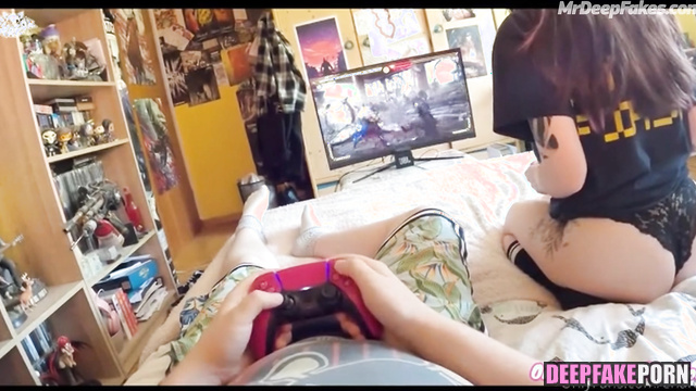 AriaSaki pretending that she wants to play (in fact she wanna fuck) ai