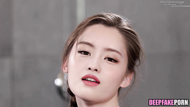 トゥワイス 人工知能 she is waiting for her gorgeous black stud, Momo face swap [PREMIUM]