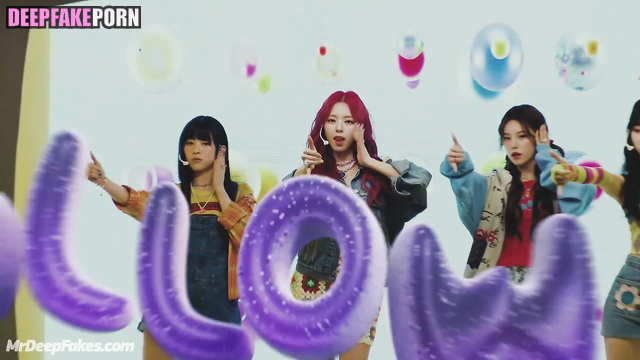 Look what ITZY girls do behind the scenes / 있지 딥 러닝 프로그램 / pmv face swap