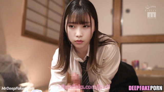 Cool seducing after school with young Kasumi Arimura (有村 架純 本物の偽物) A.I.