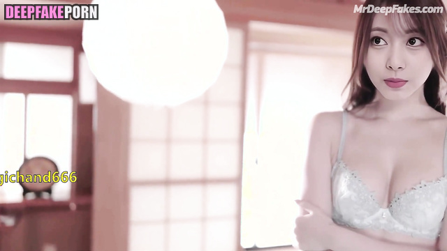 She is being blackmailed with leaked videos, fake Tzuyu (トゥワイス ディープフェイク)