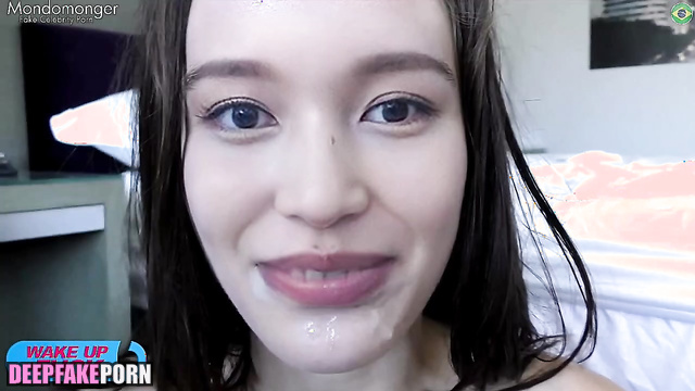 トゥワイス フェイクポルノ Mina licked your balls while you cum in her mouth, A.I. [PREMIUM]