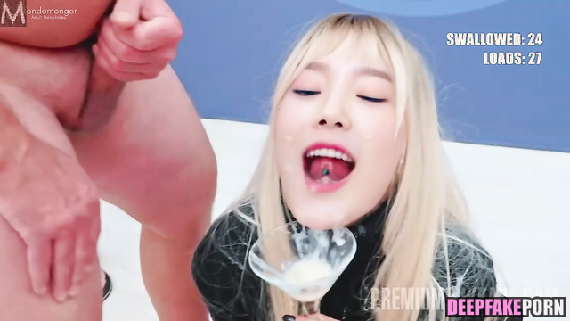 Taeyeon wanted everyone to like her and threw bukkake party ai 少女時代 性別 [PREMIUM]